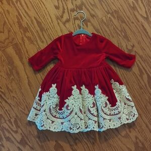 Baby girl Christmas dress